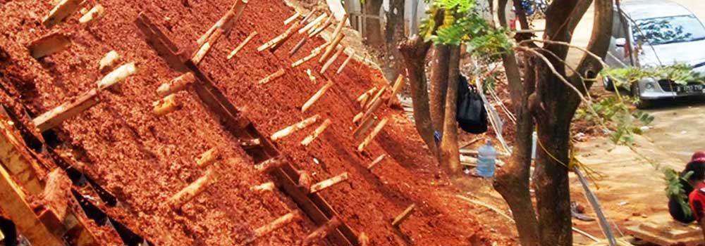Proyek Geocell: Retaining Wall