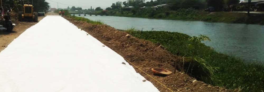 Pengaruh Geotextile Non Woven terhadap Likuifaksi