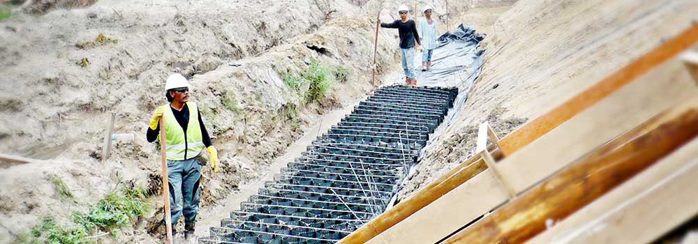 Proyek Geocell: Slope Protection