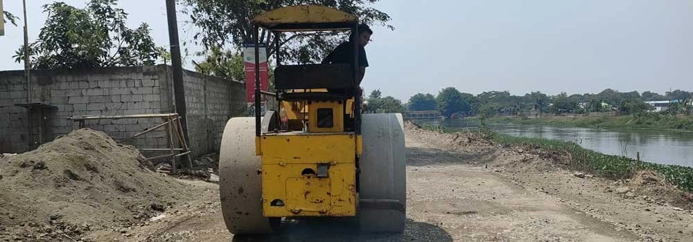 Meningkatkan CBR Tanah dengan Geotextile dan Geogrid.