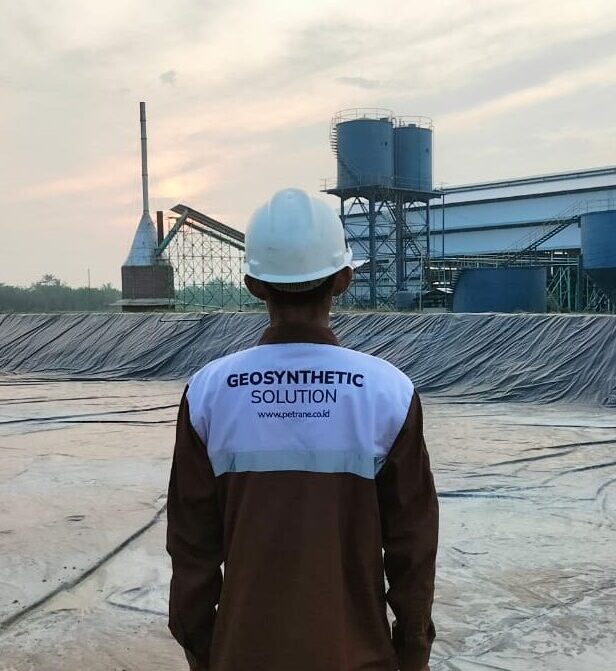 HDPE Geomembrane untuk Kolam Limbah