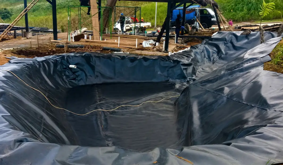 Lining Danau dan Sungai Buatan Ekowisata Bogor Dengan Geomembran dan Geotextile Non Woven