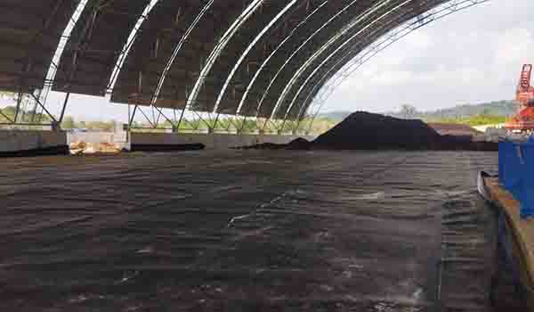 Aplikasi Geomembrane pada Coal Yard